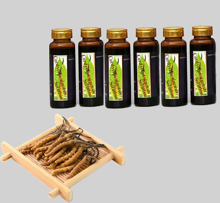 OEM ODM Private label cordyceps oral liquid 100% Cordyceps sinensis extract solution