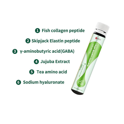 OEM Skin Brightening sea collagen drink fruit enzyme Blood Orange Bonito Elastic Collagen Peptide Drink Oral Liquid