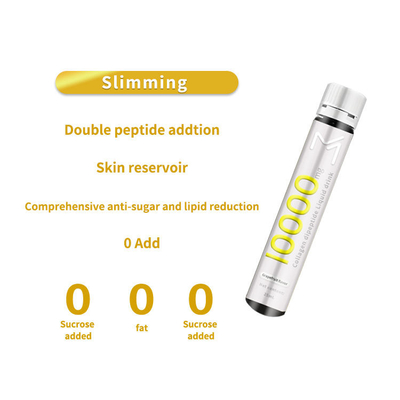 OEM Skin Brightening sea collagen drink fruit enzyme Blood Orange Bonito Elastic Collagen Peptide Drink Oral Liquid