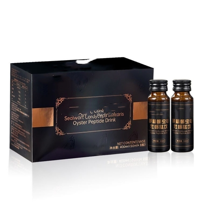 OEM LOGO Sealwort Cordyceps Militaris Oyster Peptide Drink Improve Endurance Male Healthcare Oral Liquid