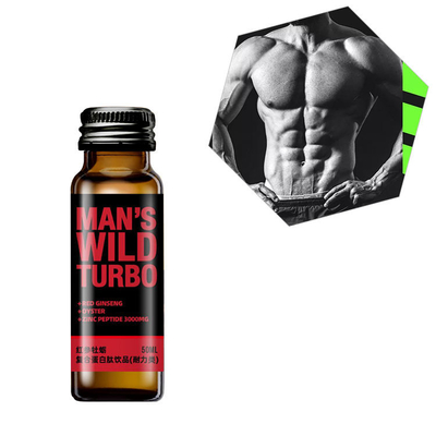 ODM OEM Men's Supplement Red Ginseng Oyster Complex Protein Peptide Drink