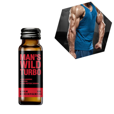 ODM OEM Men's Supplement Red Ginseng Oyster Complex Protein Peptide Drink