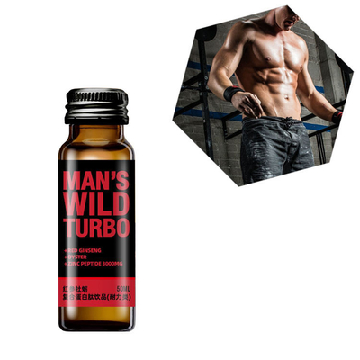 ODM OEM Men's Supplement Red Ginseng Oyster Complex Protein Peptide Drink