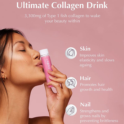 OEM customized marine collagen oral solution for skin whitening and hydrolysis
