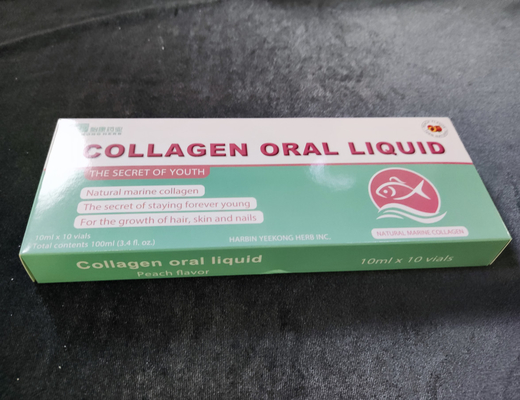100% Natural Fish collagen peptide drink beauty Oral liquid beauty 10ml health supplement OEM Wholesale