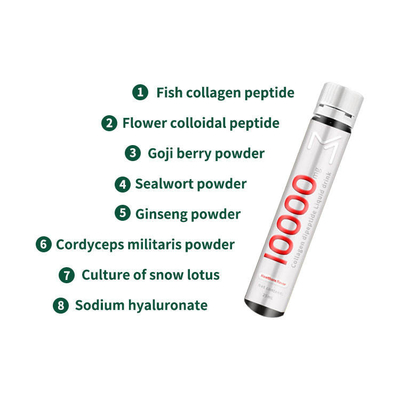 Oral Liquid Drink Oem Phyto Rose Beauty Collagen Drink Marine Collagen Liquid
