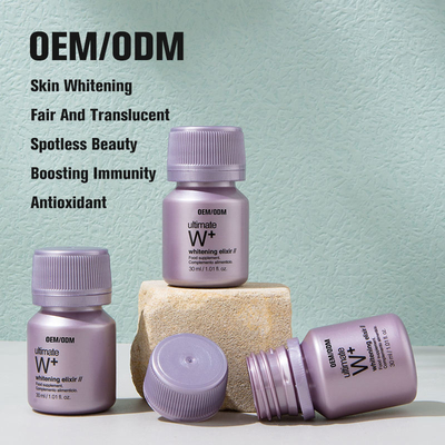 OEM High Quality 30ml Super Whitening Oral Liquid Anti-Oxidant Boost Immune Skin Brighten Drink Supplement