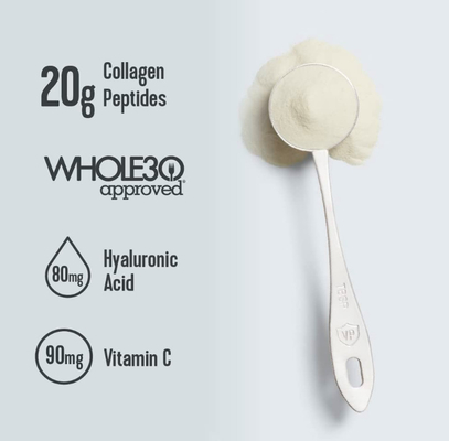 OEM Supply Collagen Peptides Powder with Hyaluronic Acid and Vitamin C Unflavored 20 oz 10 oz