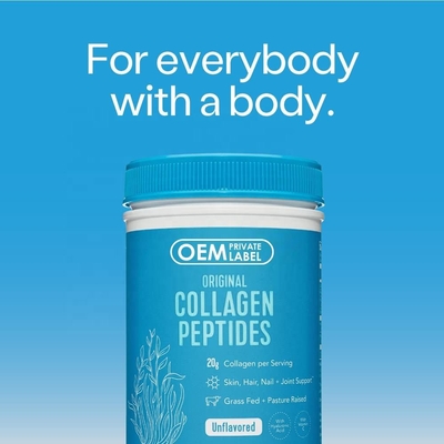 OEM Promotes Hair and Nail Skincare, Bone and Joint Health Supplement, Fish Collagen Peptide Powder