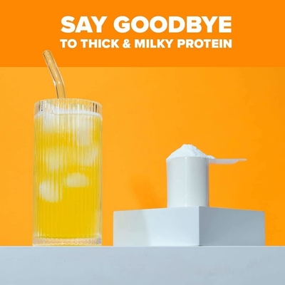 Hot Sale OEM Clear Whey Isolate Protein Powder Zero Lactose Zero Sugar Keto-Friendly Mango Pineapple Flavor