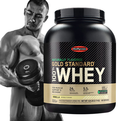 OEM 100% Whey Protein Powder Naturally Occurring BCAAs Supplement