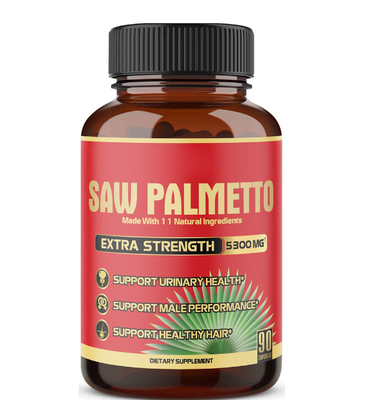 OEM prostate health supplement containing Ashwagandha suitable for male hair growth saw palm powder