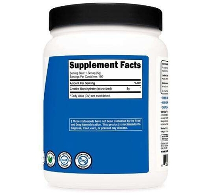 OEM  Pure Grade Creatine Monohydrate Micronized Powder Post-Workout Supplement