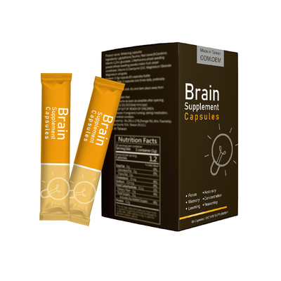 OEM Enhanced Memory And Concentration Advanced Brain Supplement Powder For Students, Adults, And Elderly People