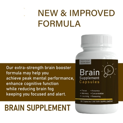 OEM Enhanced Memory And Concentration Advanced Brain Supplement Powder For Students, Adults, And Elderly People