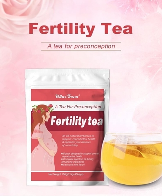 Women'S Fertility Pregnancy Tea OEM Detox Cleaning Uterine Supplement