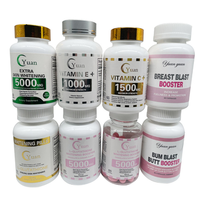 5000MG 3X Extra Whitening Pearl Powder OEM Glutamax Glutathione Skin Whitening Pills