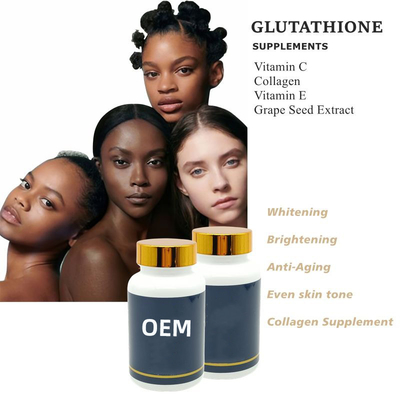 OEM Effective Healthy Beauty Supplement glutathione skin whitening capsules
