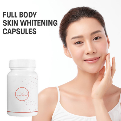 OEM Antioxidant gelules glutathionee skin whitening lightening capsules