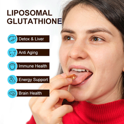 OEM Wholesale 60pcs glutathione 500mg capsules Beauty Skin Whitening Product Glutathione Capsule