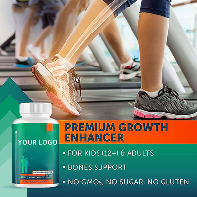 0.5g / Capsules OEM Height Growth Capsules Enhance Bone Strength With Calcium