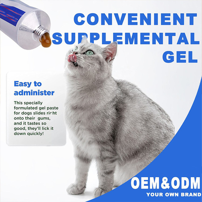 OEM&amp;ODM Dog Cat Vitamins Minerals Healthy Care Supplement 120g Pet Nutrition Plus Gel