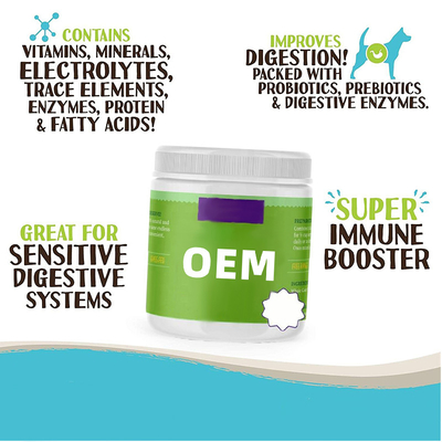 OEM Nutritional Probiotic Powder Dog Allergy Immune Supplement Dog Vitamin