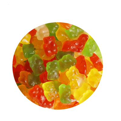 Fruit Flavor Gummy Tablet Candy Mixed Color OEM  2.5kgx6bags/Carton