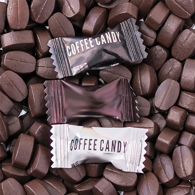Low Sugar Tablet Candy OEM Bitter Coffee Flavored Candy