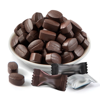 Low Sugar Tablet Candy OEM Bitter Coffee Flavored Candy