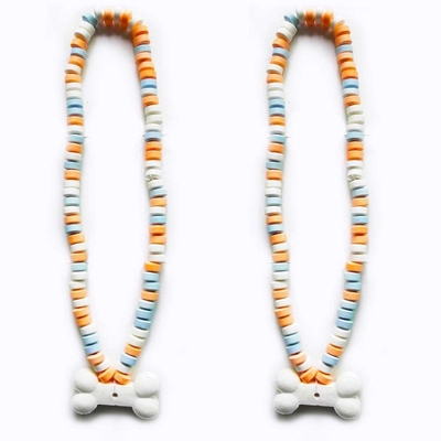 Bone Shape Tablet Candy Press Necklace Dextrose Candy OEM