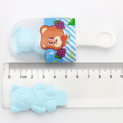 Bagged Pressed Candy Teddy Bear Lollipop / Bear Tablet Lollipop Candy OEM