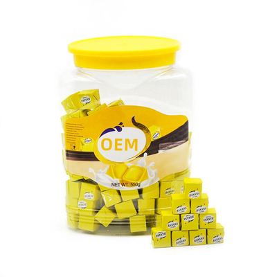 Banana Milk Chocolate Chewy Press Tablet Candy OEM