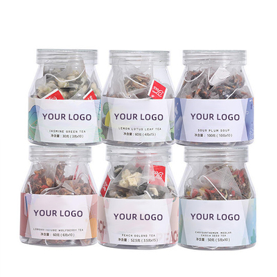OEM Wholesale Canned Scented Tea Combination Herbal Slimming Tea Weight Loss Tea