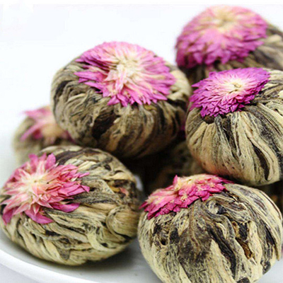 OEM 100% handcrafted Beautiful blooming tea different kinds of blooming tea ball