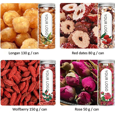 OEM 40 different refined Chinese herbal teas with anti anxiety properties