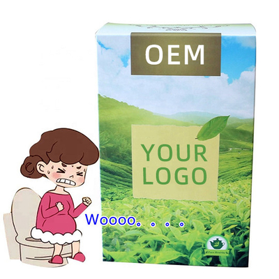 OEM Healthful Constipation Tea for Treating Constipation 100% Natural Herbs Soothing Intestinal Detox Beauty
