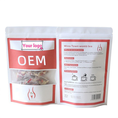 OEM 100% Natural Herb Fibroid Tea Uterus Cleaning Feminine Tearelief Pain Warm Womb Tea