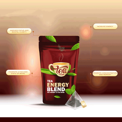 OEM Organic High Caffeine High Energy Boost Tea