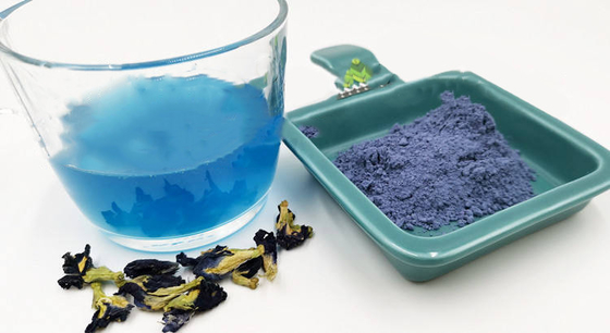 Herbal Natural Dried Blue Butterfly Pea Flower Tea OEM