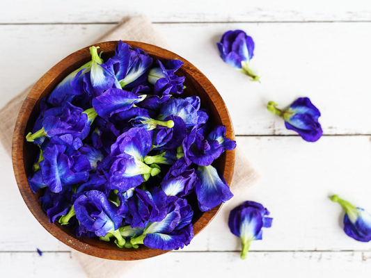 Herbal Natural Dried Blue Butterfly Pea Flower Tea OEM