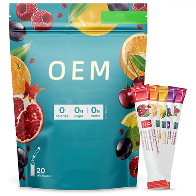 Private Label Solid Beverage OEM Sugar Free Mens Womens Workout Supplement Refreshing Hydrating