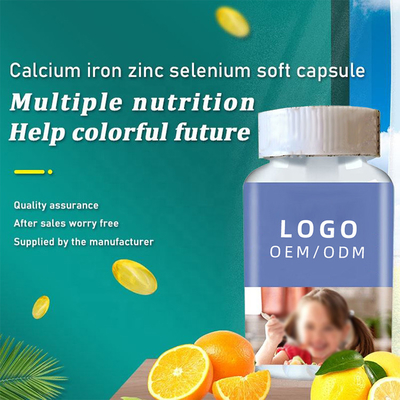 Calcium Iron Zinc Selenium Multiple Element Nutrition Supplement Adults Children Capsule Tea