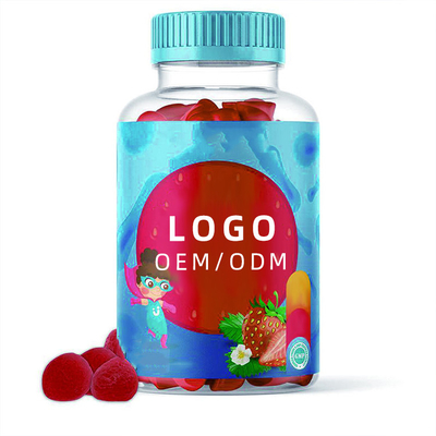 OEM Pediatric Supplements Sugar Free Kids Multivitamin Gummies Chewable Probiotics