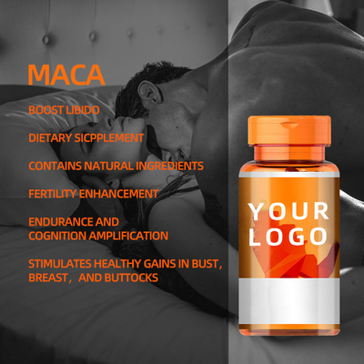 OEM herbal supplement mens vitality supplements mens health organic maca pills for men's health