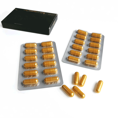 OEM Thai product supplier wholesales herbal medicine men's health boxed gold capsules Viagra