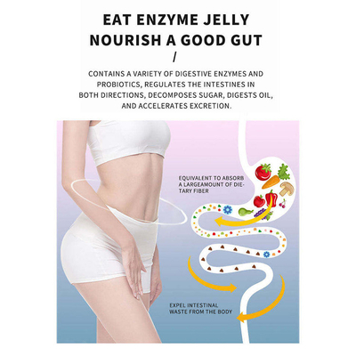 OEM/ODM Private Label Improve Immunity Fruity Jelly Drops Enzyme Jelly Collagen Enzyme Jelly For Weight Loss