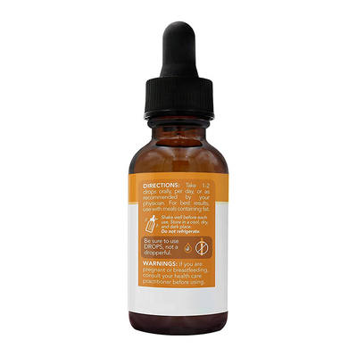 All Natural Non GMO OEM Vitamin D3 With K2 Liquid Drops