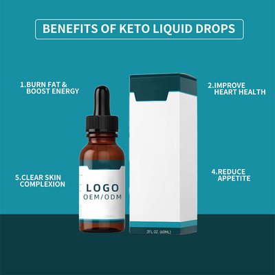 OEM Biotin Collagen Drops 60ml Keto Drops For Weight Loss