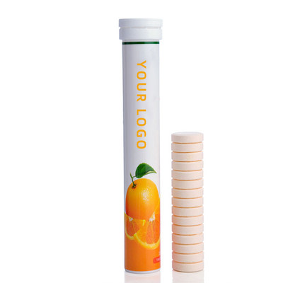 GMP Medical Tablet OEM Vitamin C Effervescent Tablet For White Skin
